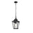 Millennium Lighting Curry 1Lt Outdoor Pendant, Coated Black/Clear