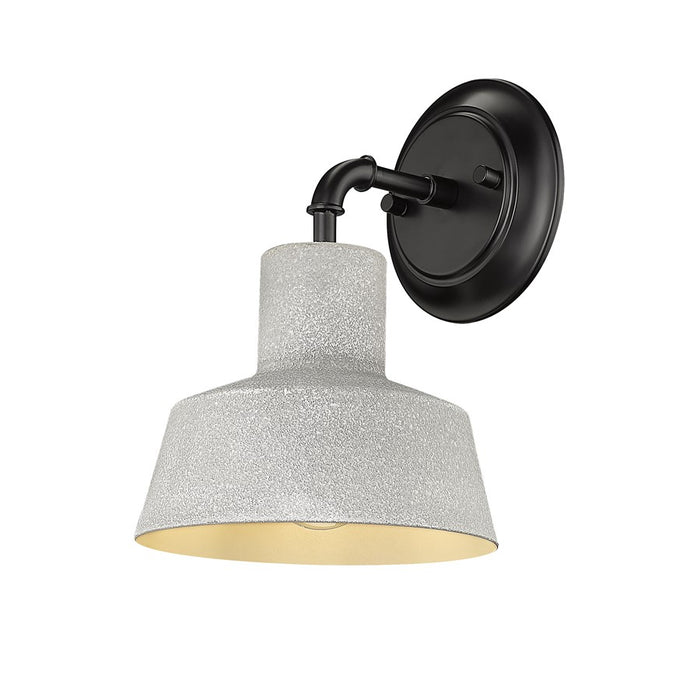 Millennium Lloyd 1Lt 10" Outdoor Wall Sconce, Textured Cement
