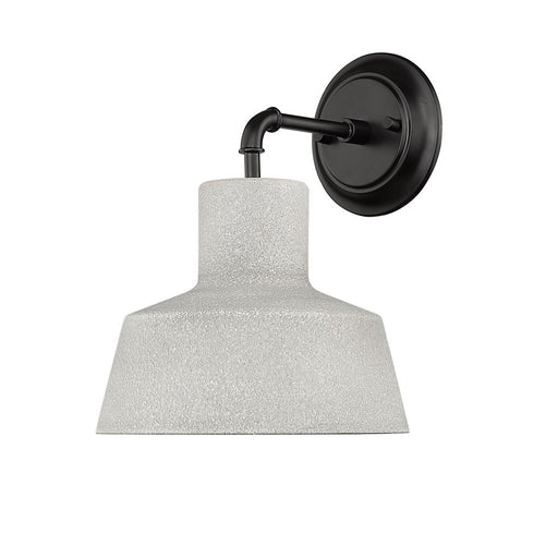 Millennium Lloyd 1Lt 12" Outdoor Wall Sconce, Textured Cement