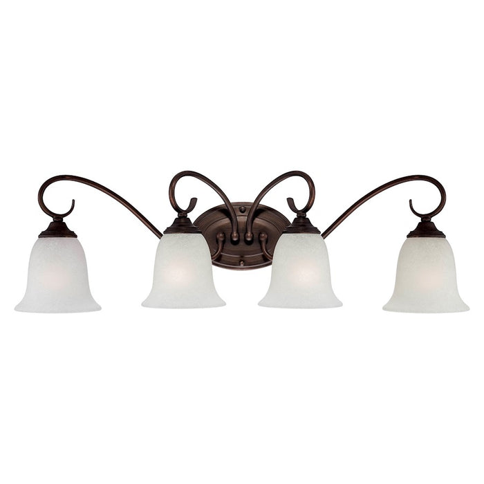 Millennium 4 Light 28" Vanity, Rubbed Bronze