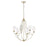 Millennium Lighting Eisley 6Lt Chandelier, Modern Gold - 12106-MG