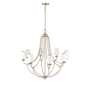 Millennium Lighting Eisley 8Lt Chandelier, Modern Gold - 12108-MG