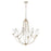 Millennium Lighting Eisley 8Lt Chandelier, Modern Gold - 12108-MG