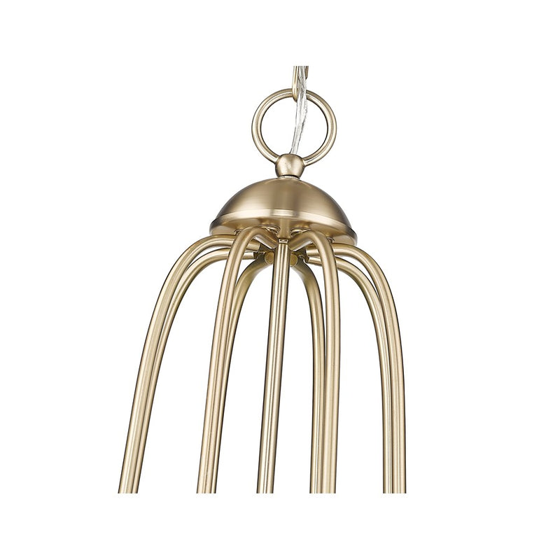 Millennium Lighting Eisley 8Lt Chandelier, Modern Gold