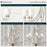 Millennium Lighting Eisley 8Lt Chandelier, Modern Gold