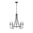 Millennium Lighting Artemis 5Lt 26" Chandelier, Black - 12205-MB