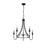 Millennium Lighting Artemis 5Lt 26" Chandelier, Black