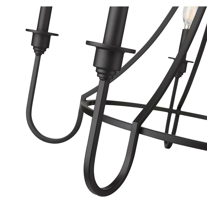 Millennium Lighting Artemis 5Lt 26" Chandelier, Black