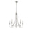 Millennium Lighting Artemis 5 Light 26" Chandelier, Polished Nickel