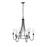 Millennium Lighting Artemis 6Lt 32" Chandelier, Black - 12206-MB