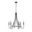 Millennium Lighting Artemis 6Lt 32" Chandelier, Black