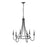 Millennium Lighting Artemis 6Lt 32" Chandelier, Black