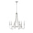 Millennium Lighting Artemis 6 Light 32" Chandelier, Polished Nickel
