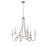 Millennium Lighting Artemis 6 Light 32" Chandelier, Polished Nickel