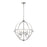 Millennium Lighting Artemis 5 Light 28" Chandelier, Polished Nickel