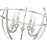 Millennium Lighting Artemis 5 Light 28" Chandelier, Polished Nickel