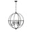 Millennium Lighting Artemis 6Lt 34" Chandelier, Black