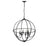 Millennium Lighting Artemis 6Lt 34" Chandelier, Black