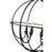 Millennium Lighting Artemis 6Lt 34" Chandelier, Black