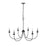 Millennium Lighting Huxley 6 Light Chandelier, Matte Black