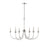 Millennium Lighting Huxley 6Lt Chandelier, Polished Nickel - 12406-PN