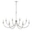 Millennium Lighting Huxley 8Lt Chandelier, Polished Nickel