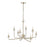Millennium Lighting Marceline 8Lt Chandelier, Modern Gold