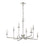 Millennium Lighting Marceline 8Lt Chandelier, Polished Nickel