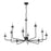 Millennium Lighting Marceline 1Lt Chandelier, Black