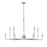Millennium Lighting Marceline 1Lt Chandelier, Modern Gold - 12510-MG