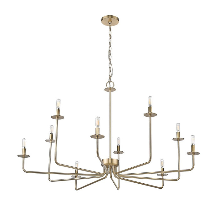 Millennium Lighting Marceline 1Lt Chandelier, Modern Gold
