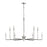 Millennium Lighting Marceline 10Lt Chandelier, Nickel - 12510-PN