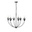 Millennium Lighting Primrose 6Lt Chandelier, Black
