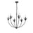 Millennium Lighting Primrose 6Lt Chandelier, Black