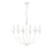 Millennium Lighting Primrose 6Lt Chandelier, Textured White