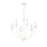 Millennium Lighting Primrose 6Lt Chandelier, Textured White