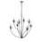 Millennium Lighting Primrose 8Lt Chandelier, Black