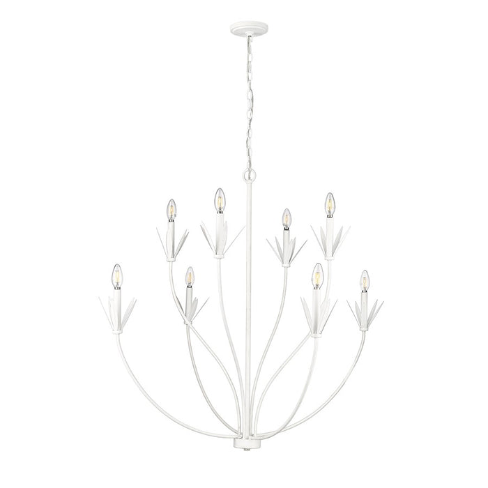 Millennium Lighting Primrose 8Lt Chandelier, Textured White