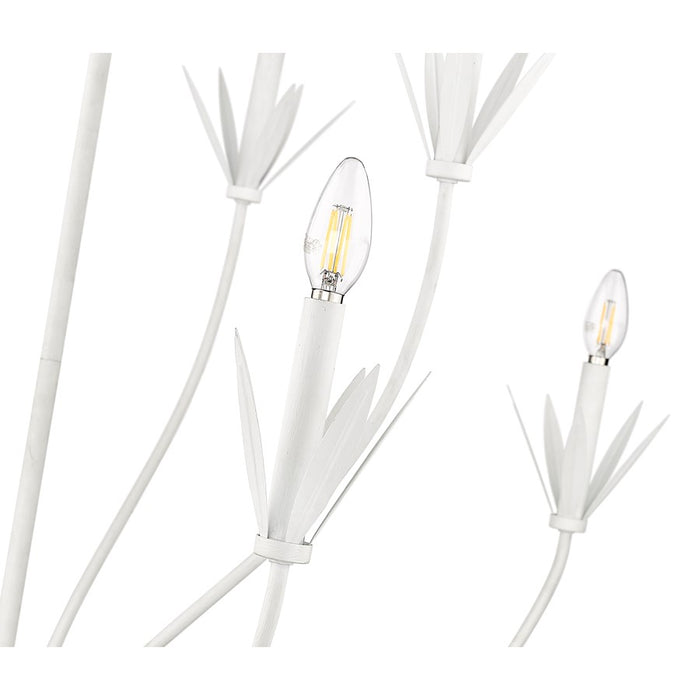 Millennium Lighting Primrose 8Lt Chandelier, Textured White
