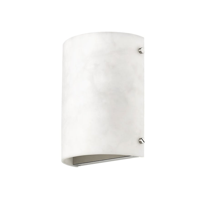 Millennium Lighting 1Lt Wall Sconce, Brushed Nickel/Resin