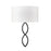 Millennium Lighting Rylee 1Lt Wall Sconce, Black/Linen - 13101-MB