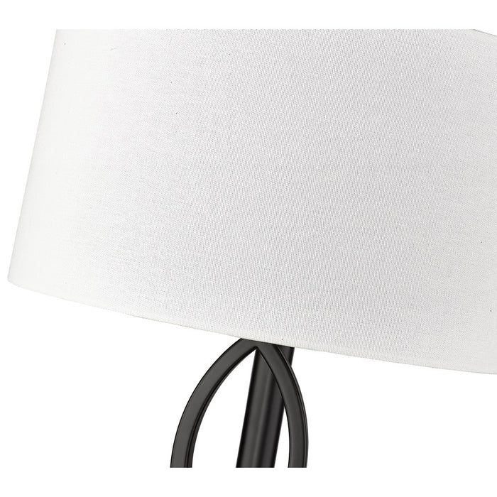 Millennium Lighting Rylee 1Lt Wall Sconce, Black/Linen