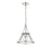 Millennium Lighting Javis 1Lt Pendant, Polished Nickel/Clear