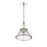 Millennium Lighting Javis 1Lt Pendant, Polished Nickel/Clear