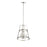 Millennium Lighting Edelweiss 4Lt Pendant, Nickel/Clear