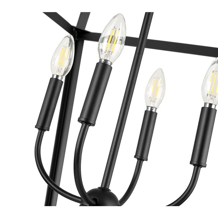 Millennium Lighting Kelsey 4Lt 32" Pendant, Black