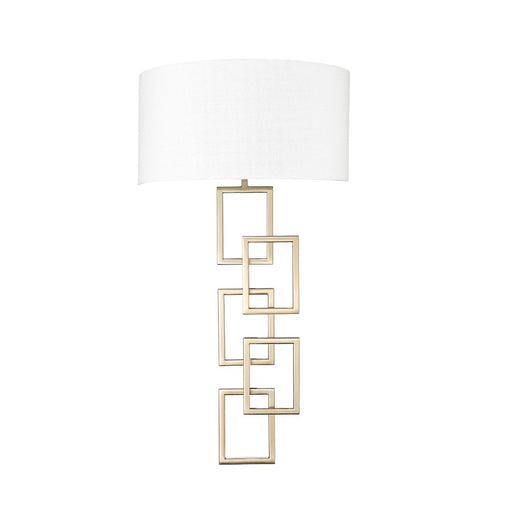 Millennium Lighting Rylee 2 Light Bathroom Wall Sconce, Modern Gold - 14102-MG