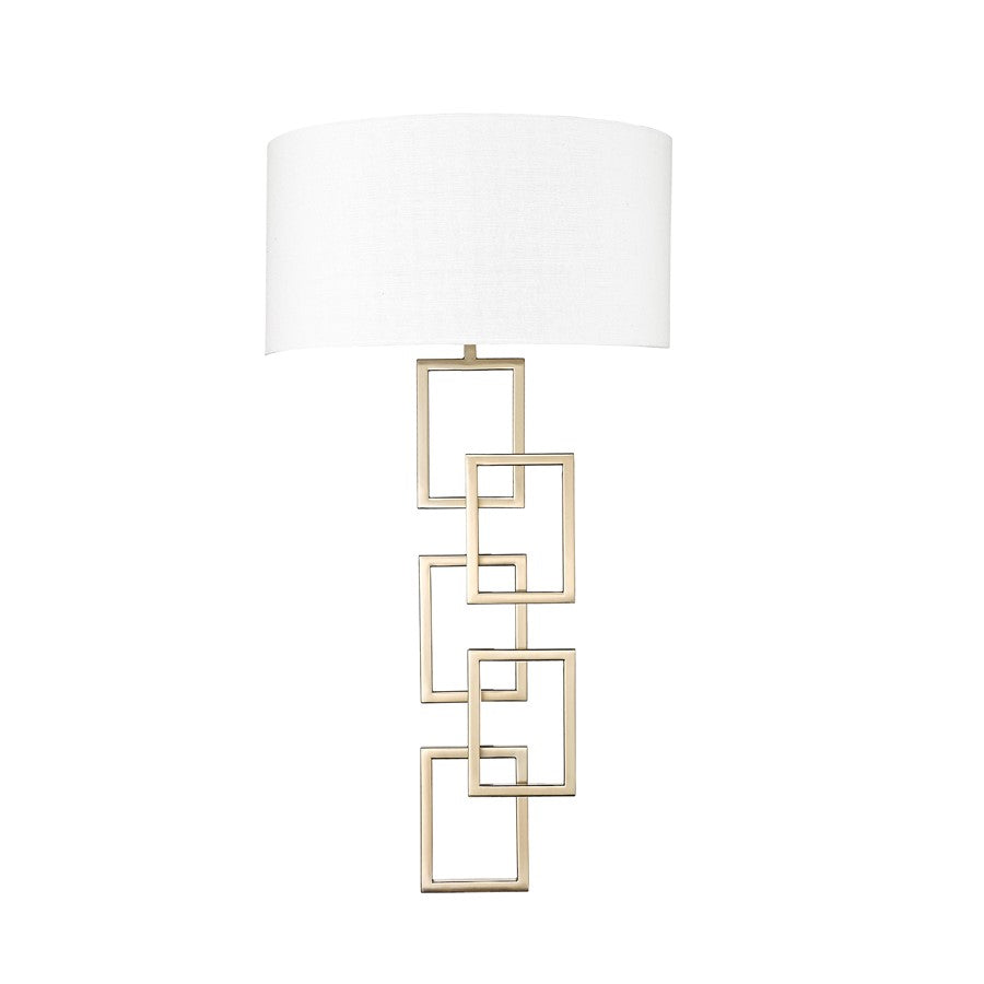 Millennium Lighting Rylee 2 Light Bathroom Wall Sconce, Modern Gold - 14102-MG