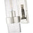 Millennium Lighting 1Lt Wall Sconce, Polished Nickel/Clear