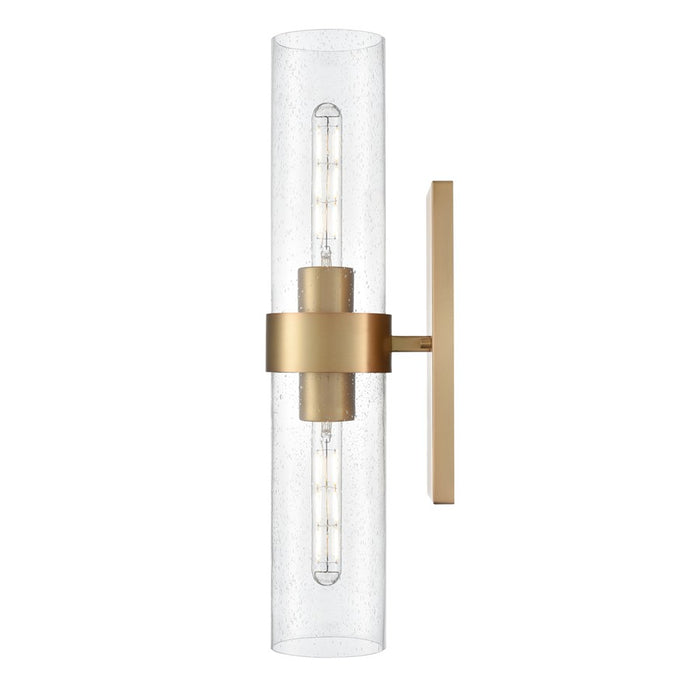 Millennium Lighting Jamison 2Lt 23" Wall Sconce, Brass/Clear Seeded